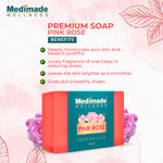 Buy Medimade Pink Rose Premium Soap - 100 gm X 5 ( Pack of 5 ) - Purplle