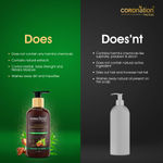 Buy COROnation Herbal Anti Hair Fall Shampoo with Argan Oil & Bhringraj - 300 ml X 2 ( Pack of 2 ) - Purplle