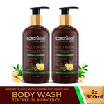 Buy COROnation Herbal Tea Tree Oil and Ginger Oil Body Wash - 300 ml X 2 ( Pack of 2 ) - Purplle