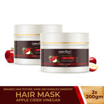 Buy COROnation Herbal Apple Cider Vinegar Hair Mask - 200 gm X 2 ( Pack of 2 ) - Purplle