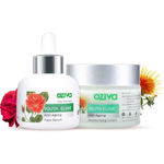 Buy OZiva Youth Elixir Anti-Ageing Face Serum, 30 ml & Youth Elixir Anti-Ageing Moisturising Cream, 50 g - Purplle