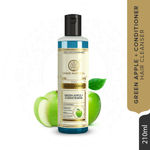 Buy Khadi Natural Green Apple + Conditioner Hair Cleanser | Reduce Hair Fall - (210ml) - Purplle