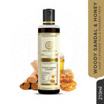 Buy Khadi Natural Woody Sandal and Honey Hair Cleanser | SLS and Paraben Free - (210 ml) - Purplle