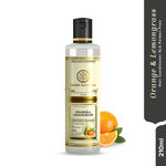 Buy Khadi Natural Orange & Lemongrass Herbal Hair Conditioner - SLS & Paraben Free(210ml) - Purplle