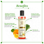 Buy Khadi Natural Orange & Lemongrass Herbal Body Wash| Nourish & Hydrate Skin - (210 ml) - Purplle