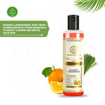 Buy Khadi Natural Orange & Lemongrass Herbal Body Wash| Nourish & Hydrate Skin - (210 ml) - Purplle