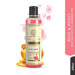 Buy Khadi Natural Rose And Honey Antioxidant & Soothing Body Wash| SLS & Paraben Free - (210ml) - Purplle