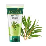 Buy Biotique Advanced Organics Tea Tree Skin Clearing Facial Wash (150 ml) - Purplle