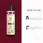Buy Khadi Natural Ayurvedic Henna Thyme Hair Tonic Paraben Free (210 ml) - Purplle