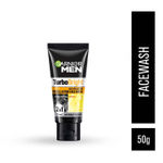 Buy Garnier MenTurbo Bright anti- pollution Double Action Face wash (50 g) - Purplle