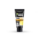 Buy Garnier MenTurbo Bright anti- pollution Double Action Face wash (50 g) - Purplle