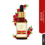 Buy Khadi Natural Rose Essential Oil| Hydrates Skin (15 ml) - Purplle