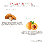Buy Khadi Natural Almond & Apricot Herbal Massage Cream| Reduce Dark Circles - (50gm) - Purplle