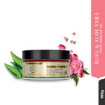 Buy Khadi Natural Rose & Aloe Vera Herbal Facial Massage Gel| Prevent Acne - (100 gm) - Purplle