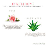 Buy Khadi Natural Rose & Aloe Vera Herbal Facial Massage Gel| Prevent Acne - (100 gm) - Purplle
