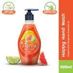 Buy Fiama Happy Moisturizing hand wash, Grapefruit and Bergamot, 400 ml - Purplle