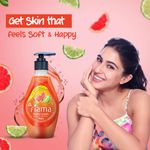 Buy Fiama Happy Moisturizing hand wash, Grapefruit and Bergamot, 400 ml - Purplle