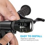 Buy Strauss Bicycle Zoom LED Torch with Mount Holder - Purplle