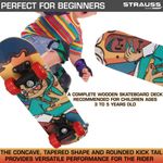 Buy Strauss Kids Cat Girl Skateboard - Purplle
