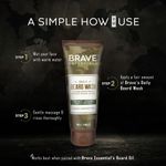 Buy Brave Essentials Daily Beard Wash | 100 ml | Cleaner, Softer Beard; Relieves Itching and Odour - Purplle