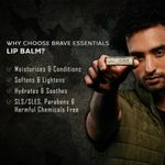 Buy Brave Essentials Lip Balm | 5g |Moisturise and Soothes Dry, Chapped Lips - Purplle