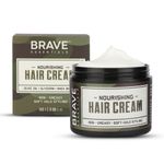Buy Brave Essentials Nourishing Hair Cream | 100ml |Non - Greasy | Soft Hold Styling - Purplle