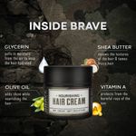 Buy Brave Essentials Nourishing Hair Cream | 100ml |Non - Greasy | Soft Hold Styling - Purplle