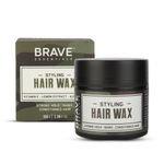 Buy Brave Essentials Styling Hair Wax | 100ml |Strong Hold; Shiny, Conditioned Hair - Purplle