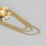 Buy Golden Peacock Blue & Gold-Toned Contemporary Drop Earrings - Purplle