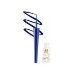 Buy MyGlamm LIT Glossy Liquid Eyeliner-Blue Birthday (3.5 ml) - Purplle