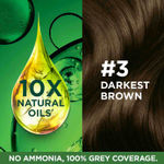 Buy Garnier Color Naturals Nourishing Permanent Hair Colour Cream Darkest Brown 3 (70 ml + 60 g) - Purplle