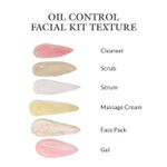 Buy Glamveda Men Oil Control Facial Kit | 6 Steps Facial | 120 gm - Purplle