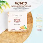 Buy Glamveda Potato Anti Pigmentation Facial Kit | 6 Steps facial | 120 gm - Purplle