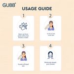 Buy GUBB Exfoliating Bath Mitt Glove Dual Side 1 Pc - Purplle