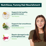 Buy OZiva Biotin Hair Multivitamin Gummies (Keratin Builder, Iron) for Hair Fall Control, Pack of 1 - Purplle