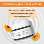 Buy Alps Goodness Glow with Papaya, Vitamin C and AHAs night cream (40 g) - Purplle