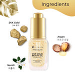 Buy Pilgrim 24K Gold Glow Facial Kit With Blue Vanity Bag For Brighten Skin, Wrinkles & Dark Spots - Purplle