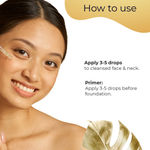 Buy Pilgrim 24K Gold Glow Facial Kit With Blue Vanity Bag For Brighten Skin, Wrinkles & Dark Spots - Purplle