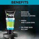 Buy Garnier Men Oil Clear Clay D-Tox Deep Cleansing Icy Face Wash (50 g) - Purplle