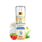 Buy TNW – The Natural Wash Sun Protection SPF 50 Spray with Niacinamide & White Rose Extract | For Sun Protection Against UVA/UVB | With SPF 50 & PA+++ - Purplle