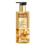 Buy Vaadi Herbals Gold Cleansing Milk with 24k Gold Leaf - 3-skin Benefits (250 ml) - Purplle