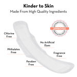 Buy Plush 100% Pure US Cotton 14 Ultra-Thin Natural Pads - 8 Light Flow, 6 Heavy Flow, 2 Liners - Purplle