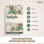 Buy Indalo Natural Hair Colour, Soft Black, No Ammonia, No PPD, No Peroxide, for Conditioning scalp and Hair Growth, for Men and Women (100g) - Purplle