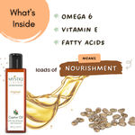 Buy Mystiq Living Originals - Castor Oil for Hair Growth, Skin Care, Moisturizing Dry Skin, Nails, Eyelash - Virgin Grade | Cold Pressed, 100% Pure and Natural - 200ml - Purplle