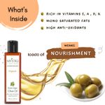 Buy Mystiq Living Originals - Extra Virgin Olive Oil for Hair | Hair & Skin | Cold Pressed | 100% Pure and Natural -200 ML - Purplle