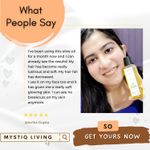 Buy Mystiq Living Originals - Extra Virgin Olive Oil for Hair | Hair & Skin | Cold Pressed | 100% Pure and Natural -200 ML - Purplle