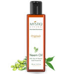 Buy Mystiq Living Originals - Neem Oil | For Hair And Skin | Cold Pressed, 100% Pure And Natural -100 ML - Purplle