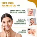 Buy Mystiq Living Flax seed Oil (100 ml) Cold Pressed | Flax Seed | Massage Oil | Flax seeds For Hair | Flaxseed Oil | For Hair, Skin & Body | 100% Pure and Natural - Purplle