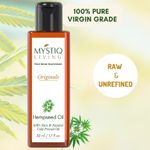 Buy Mystiq Living Originals - Hemp Seed Oil For Face & Hair. Better Sleep, helps with Wrinkles, Fine Lines, and Expression Lines-50 ML - Purplle