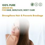 Buy Mystiq Living Argan Oil, Cold Pressed Organic, Pure Moroccan Argan Oil For Hair, Skin, Face Beard - 15 ml - Purplle